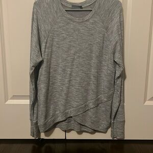 Grey Athleta Long Sleev